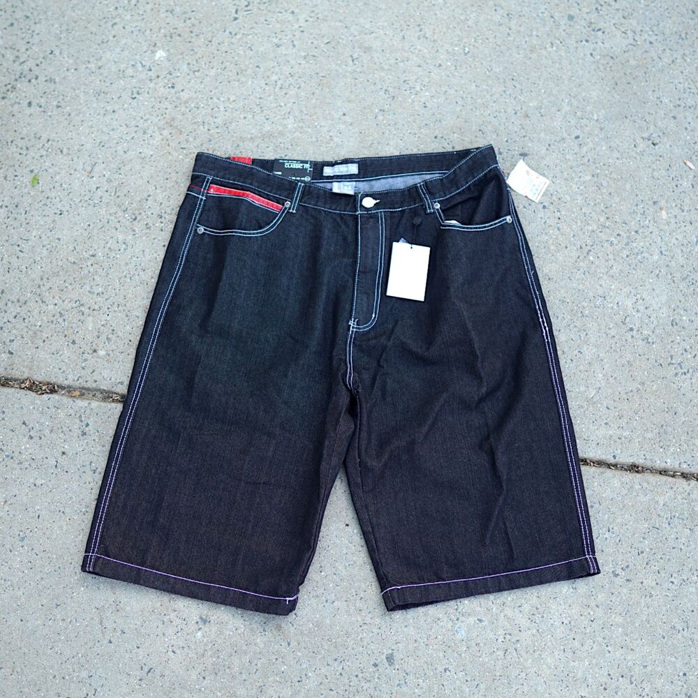 Most Official Seven Denim Shorts Men 44 Y2K Dark Wash Streetwear NWT Summer